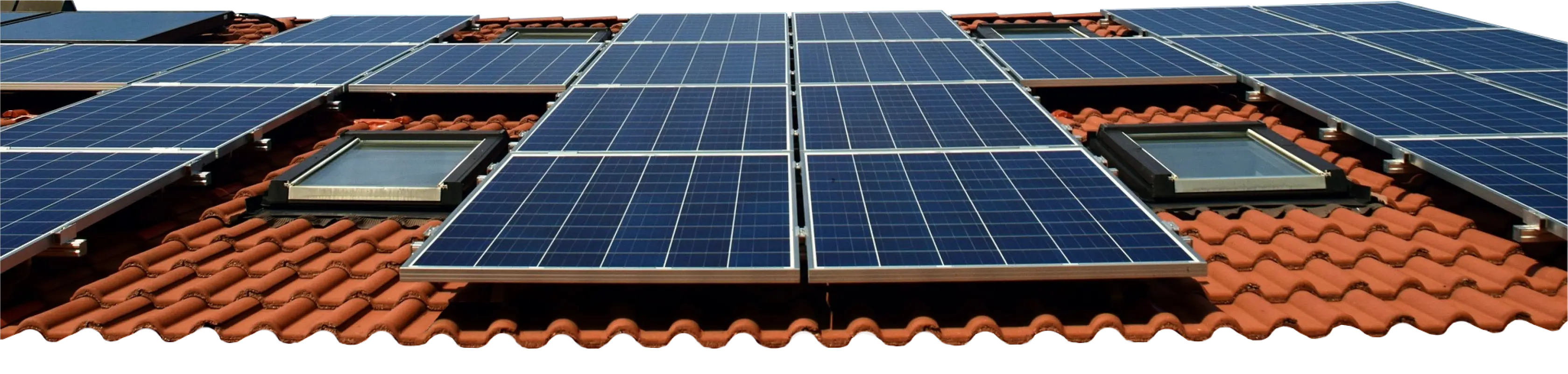 solární panely na střeše